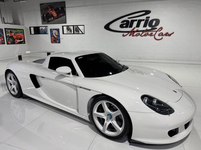 2005 Porsche Carrera GT chassis #1080/1270, PTS Carrara White paint, CXX options AND MUCH MORE!! Fort Lauderdale FL
