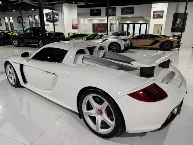 2005 Porsche Carrera GT chassis #1080/1270, PTS Carrara White paint, CXX options AND MUCH MORE!! Fort Lauderdale FL