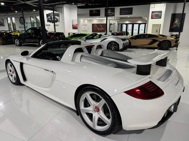 2005 Porsche Carrera GT chassis #1080/1270, PTS Carrara White paint, CXX options AND MUCH MORE!! Fort Lauderdale FL