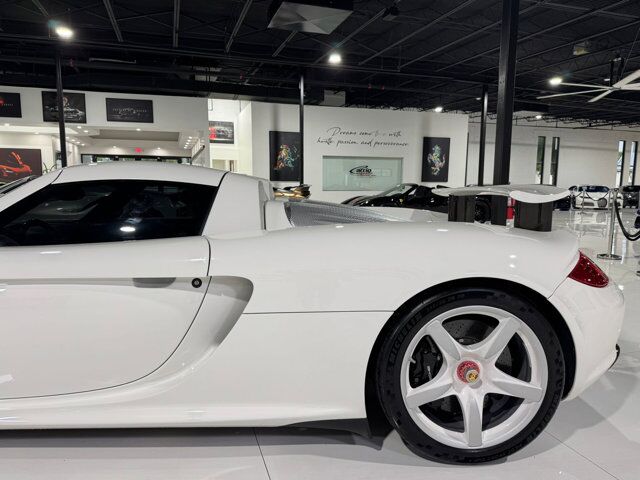 2005 Porsche Carrera GT chassis #1080/1270, PTS Carrara White paint, CXX options AND MUCH MORE!! Fort Lauderdale FL