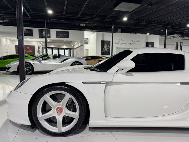 2005 Porsche Carrera GT chassis #1080/1270, PTS Carrara White paint, CXX options AND MUCH MORE!! Fort Lauderdale FL