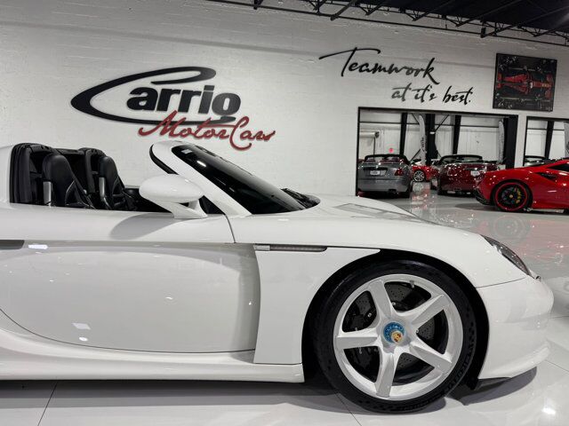 2005 Porsche Carrera GT chassis #1080/1270, PTS Carrara White paint, CXX options AND MUCH MORE!! Fort Lauderdale FL