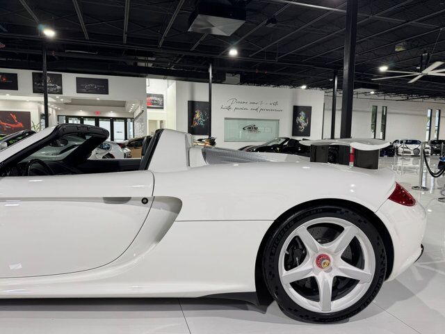 2005 Porsche Carrera GT chassis #1080/1270, PTS Carrara White paint, CXX options AND MUCH MORE!! Fort Lauderdale FL