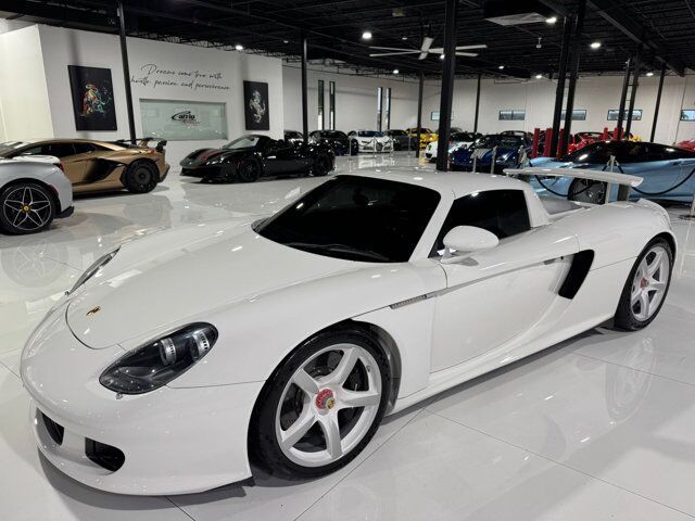 2005 Porsche Carrera GT chassis #1080/1270, PTS Carrara White paint, CXX options AND MUCH MORE!! Fort Lauderdale FL