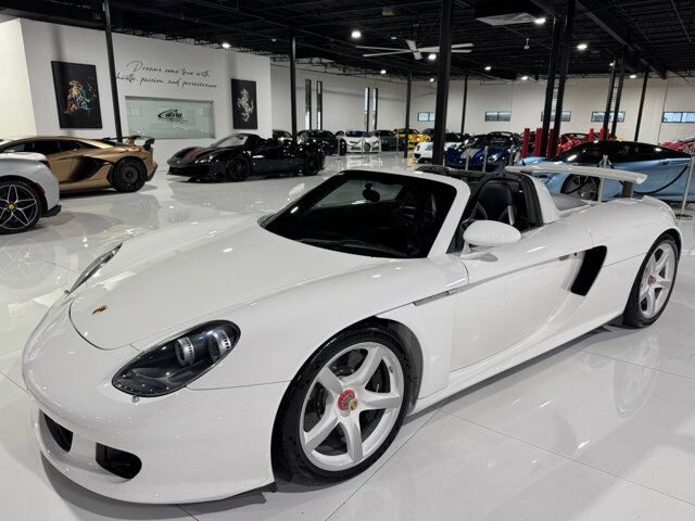 2005 Porsche Carrera GT chassis #1080/1270, PTS Carrara White paint, CXX options AND MUCH MORE!! Fort Lauderdale FL