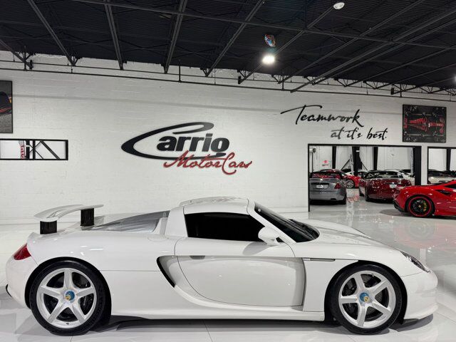 2005 Porsche Carrera GT chassis #1080/1270, PTS Carrara White paint, CXX options AND MUCH MORE!! Fort Lauderdale FL