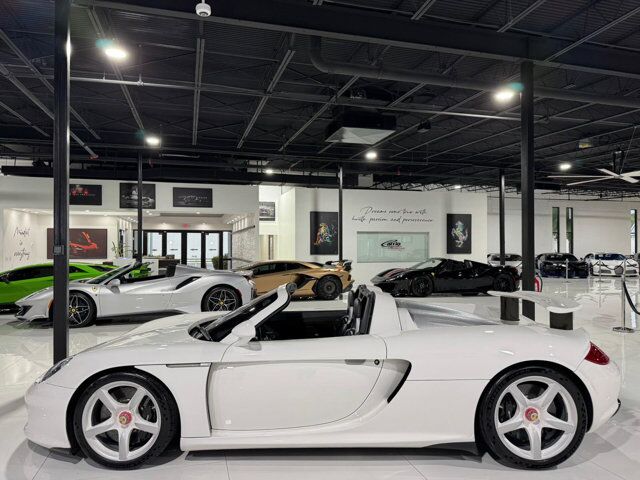2005 Porsche Carrera GT chassis #1080/1270, PTS Carrara White paint, CXX options AND MUCH MORE!! Fort Lauderdale FL