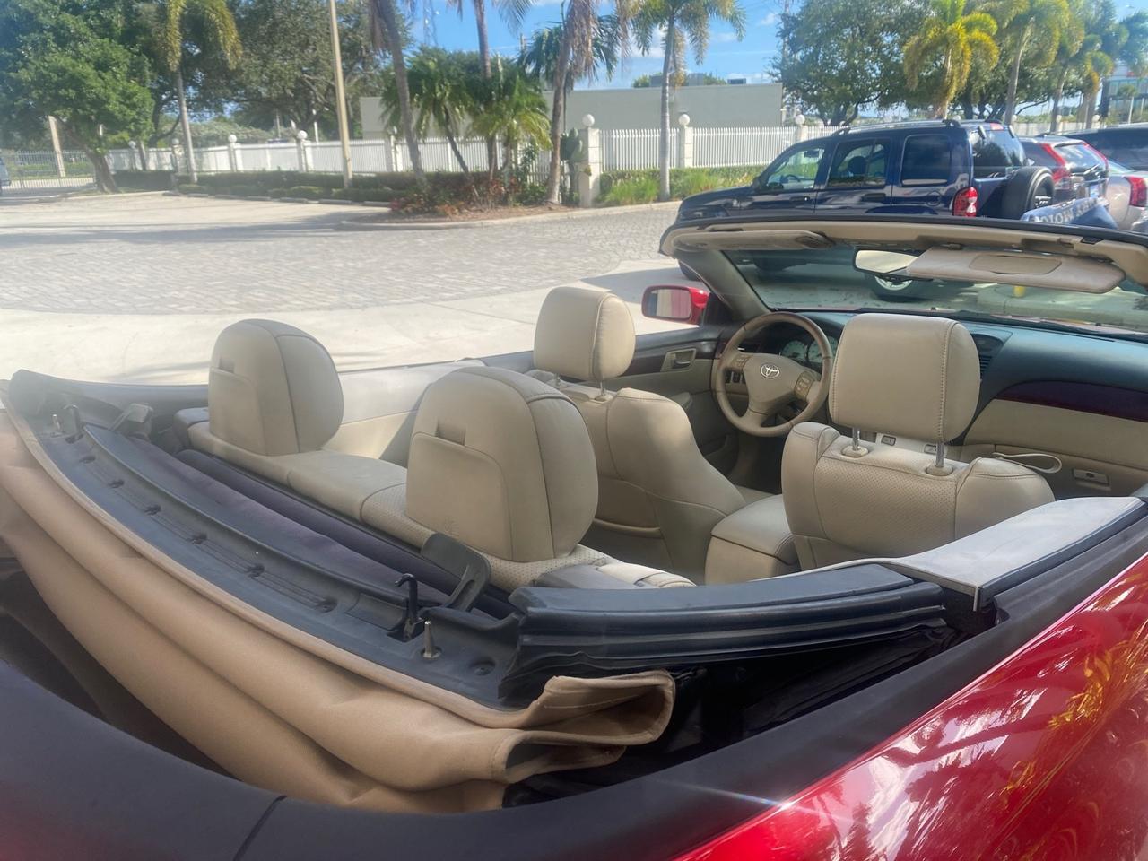 2005 Toyota Camry Solara SLE LOW MILES 63,889 CONV Pompano Beach FL