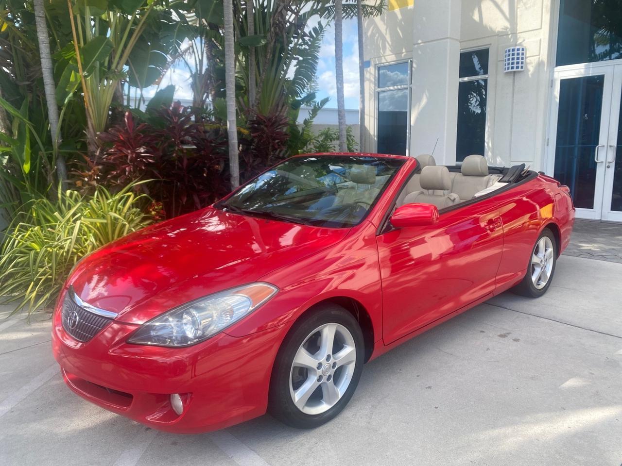 2005 Toyota Camry Solara SLE LOW MILES 63,889 CONV Pompano Beach FL