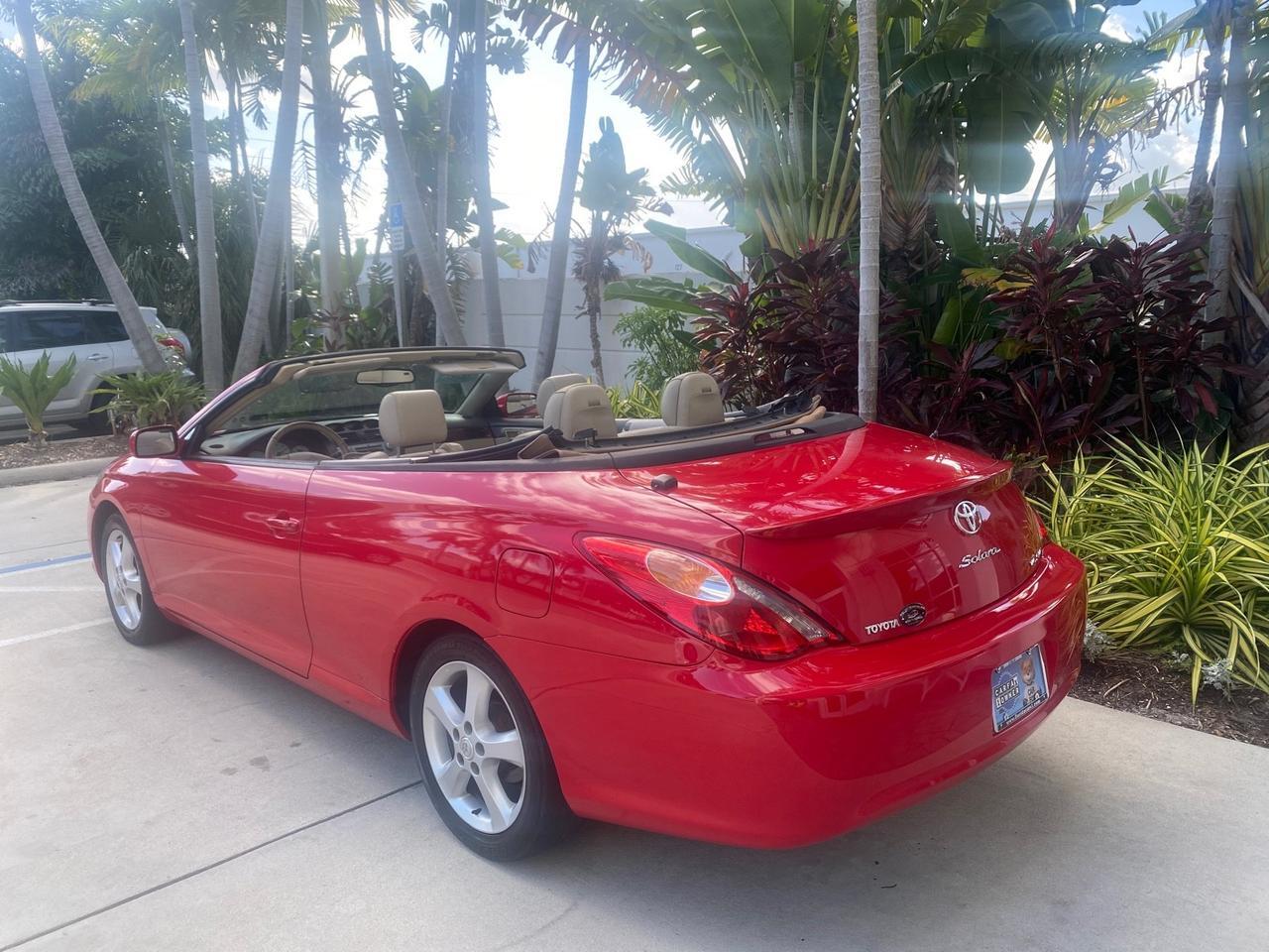 2005 Toyota Camry Solara SLE LOW MILES 63,889 CONV Pompano Beach FL