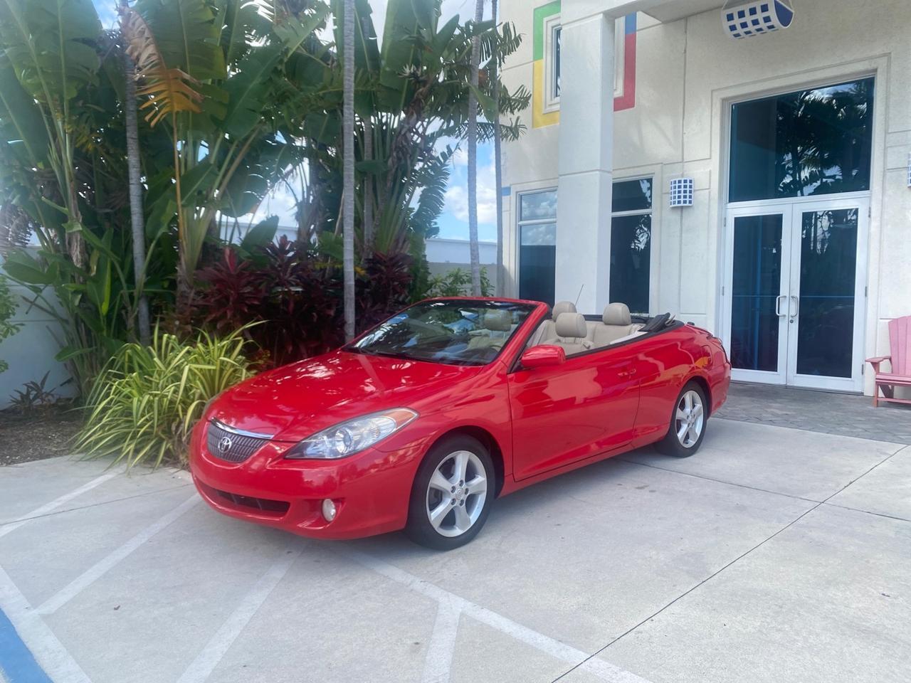 2005 Toyota Camry Solara SLE LOW MILES 63,889 Pompano Beach FL