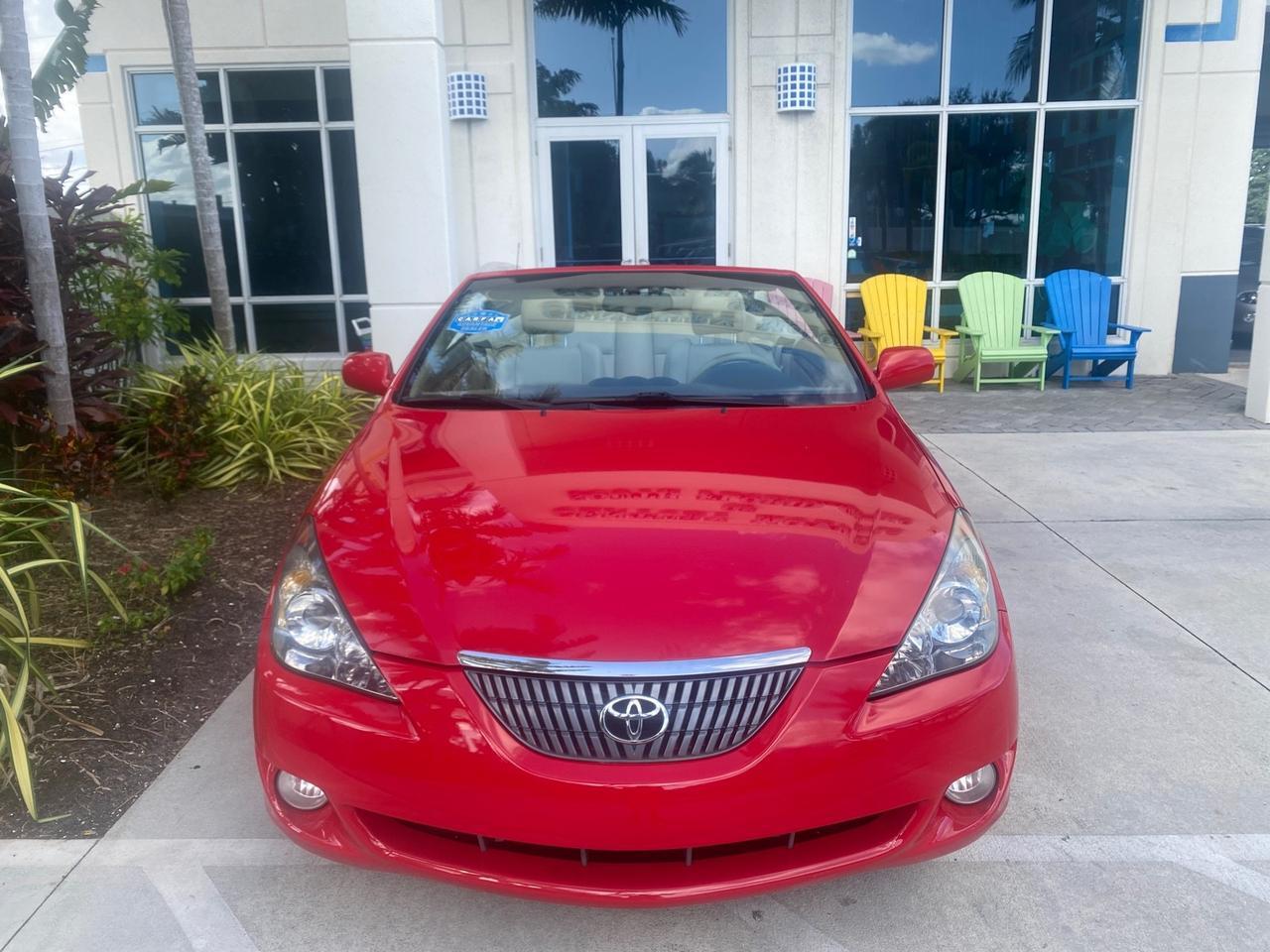 2005 Toyota Camry Solara SLE LOW MILES 63,889 Pompano Beach FL