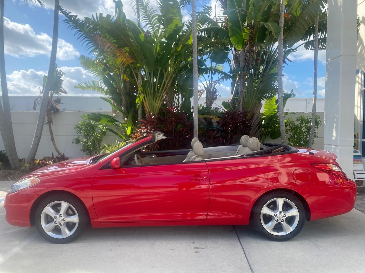 2005 Toyota Camry Solara SLE LOW MILES 63,889 Pompano Beach FL