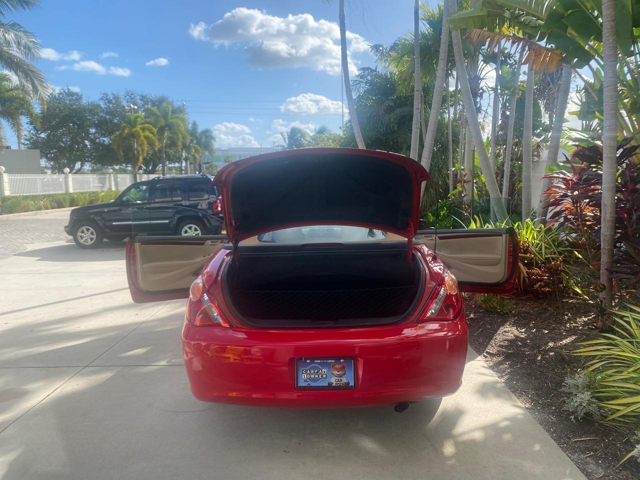 2005 Toyota Camry Solara SLE LOW MILES 63,889 Pompano Beach FL