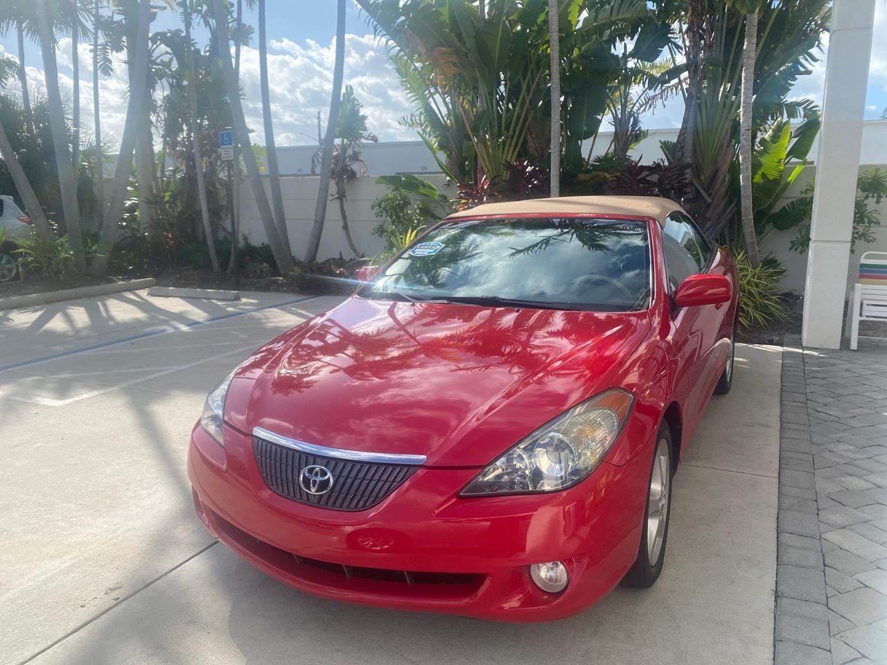2005 Toyota Camry Solara SLE LOW MILES 63,889 Pompano Beach FL