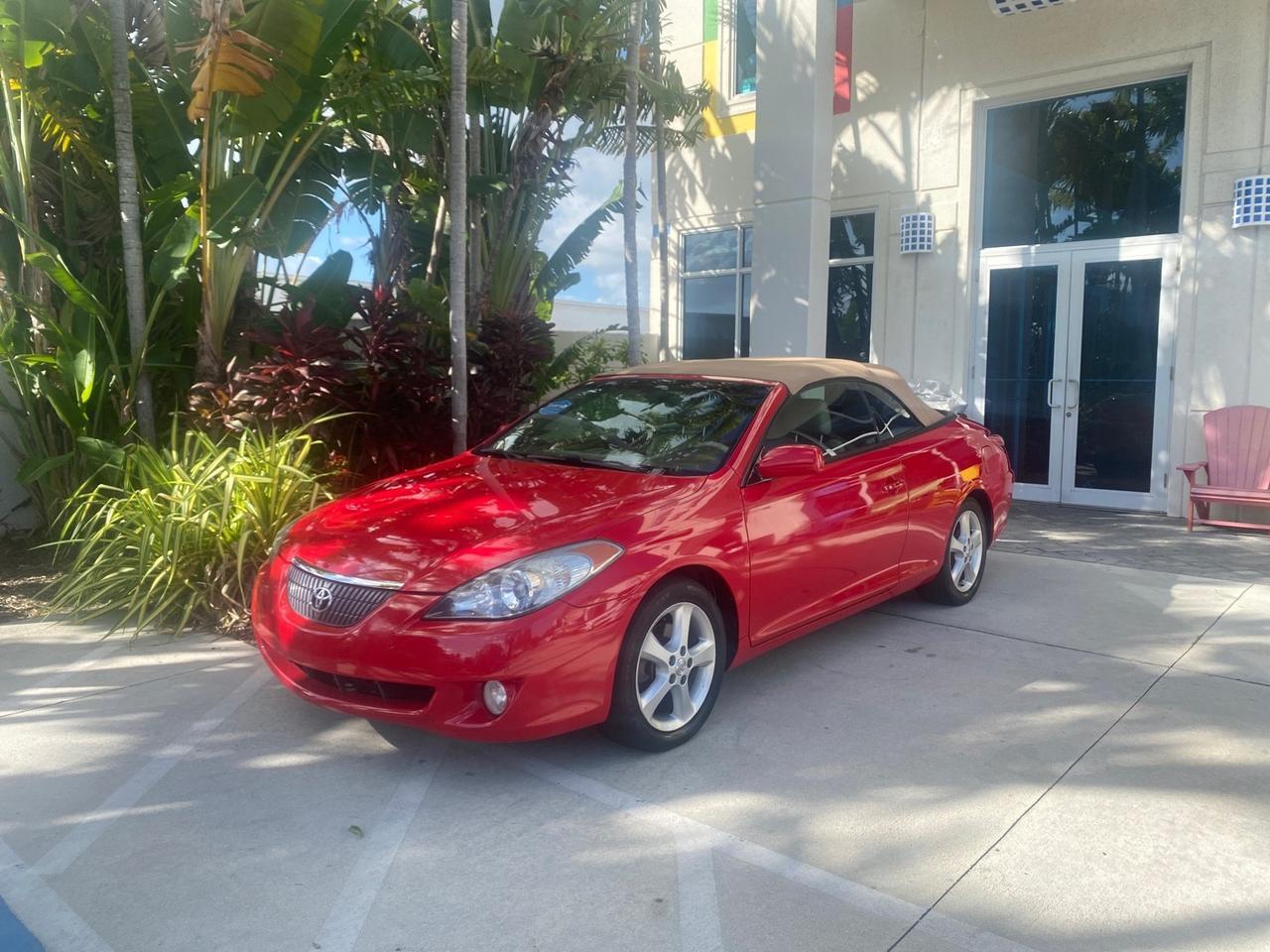 2005 Toyota Camry Solara SLE LOW MILES 63,889 Pompano Beach FL