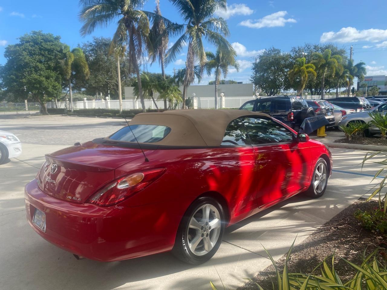 2005 Toyota Camry Solara SLE LOW MILES 63,889 Pompano Beach FL