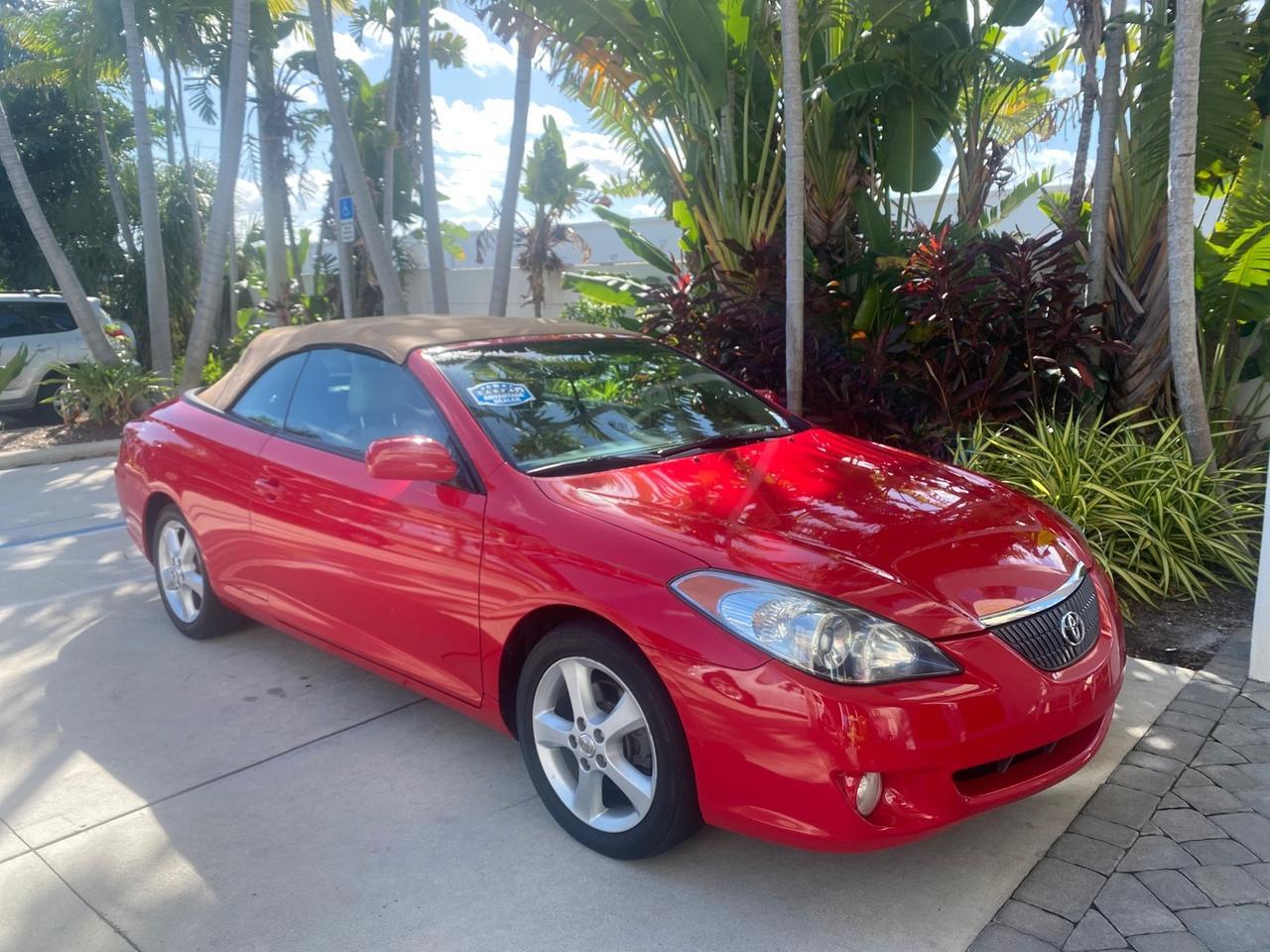 2005 Toyota Camry Solara SLE LOW MILES 63,889 Pompano Beach FL