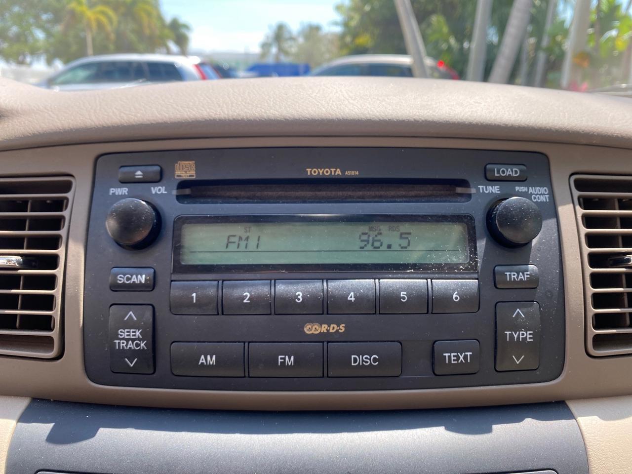 2005 Toyota Corolla S LOW MILES 48,006 1 OWNER Pompano Beach FL