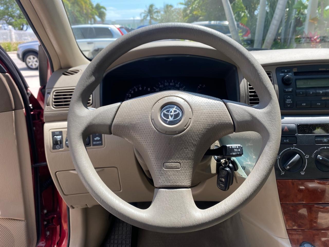 2005 Toyota Corolla S LOW MILES 48,006 1 OWNER Pompano Beach FL