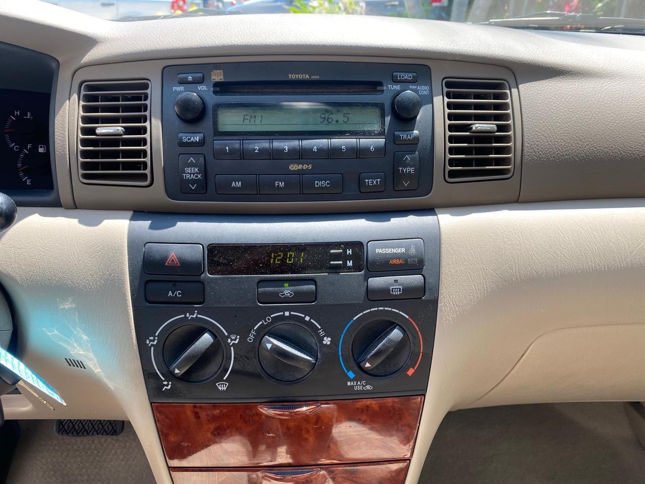 2005 Toyota Corolla S LOW MILES 48,006 1 OWNER Pompano Beach FL