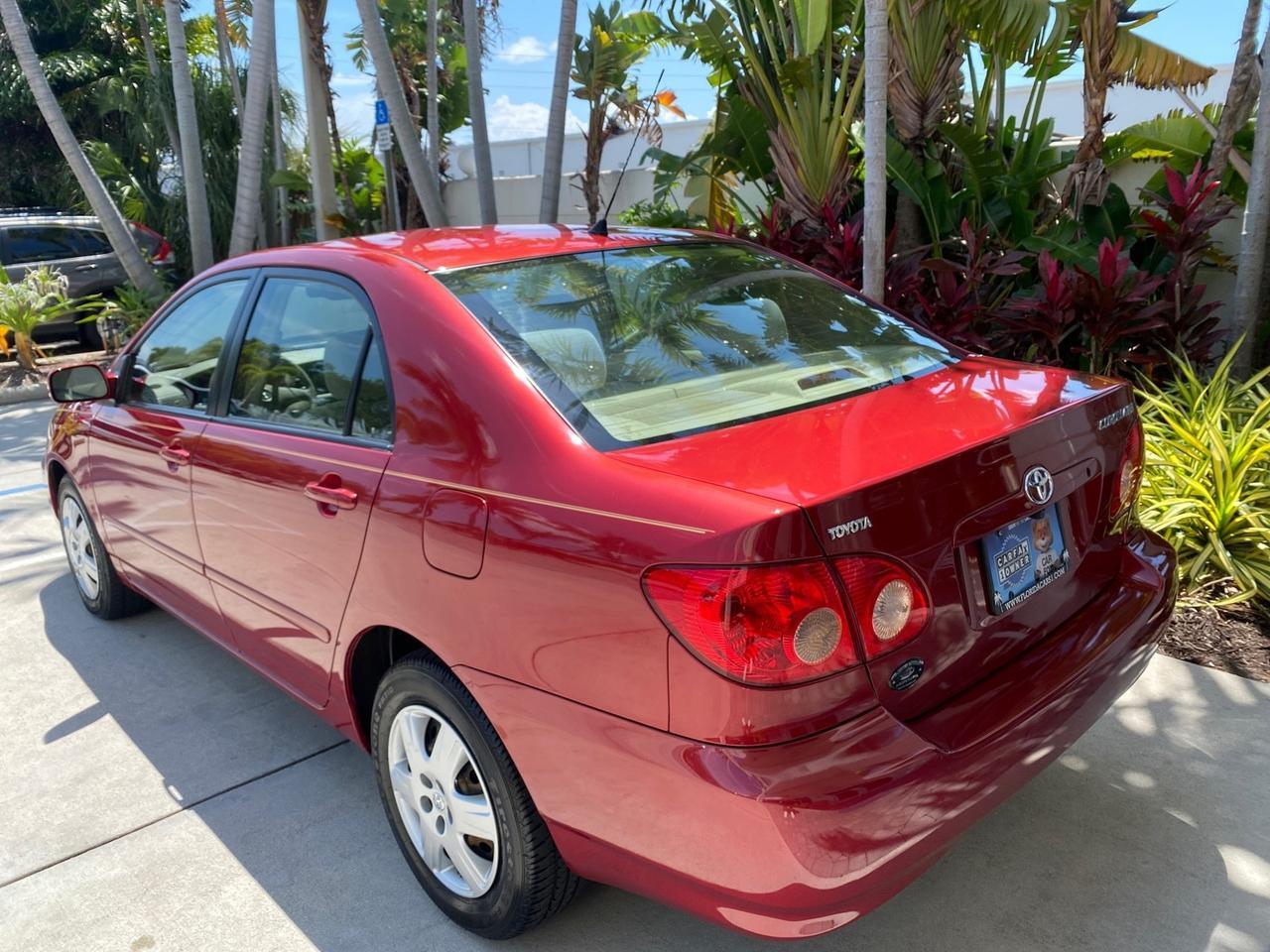 2005 Toyota Corolla S LOW MILES 48,006 1 OWNER Pompano Beach FL