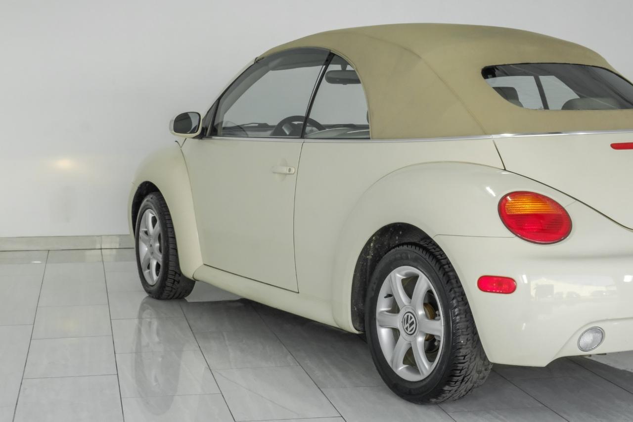 2005 Volkswagen New Beetle Convertible GLS 1.8T TURBO AUTOMATIC LEATHER HEATED SEATS CRUISE CONTROL ALLOY WHEELS Carrollton TX