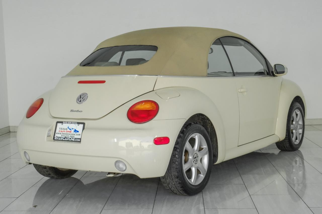 2005 Volkswagen New Beetle Convertible GLS 1.8T TURBO AUTOMATIC LEATHER HEATED SEATS CRUISE CONTROL ALLOY WHEELS Carrollton TX