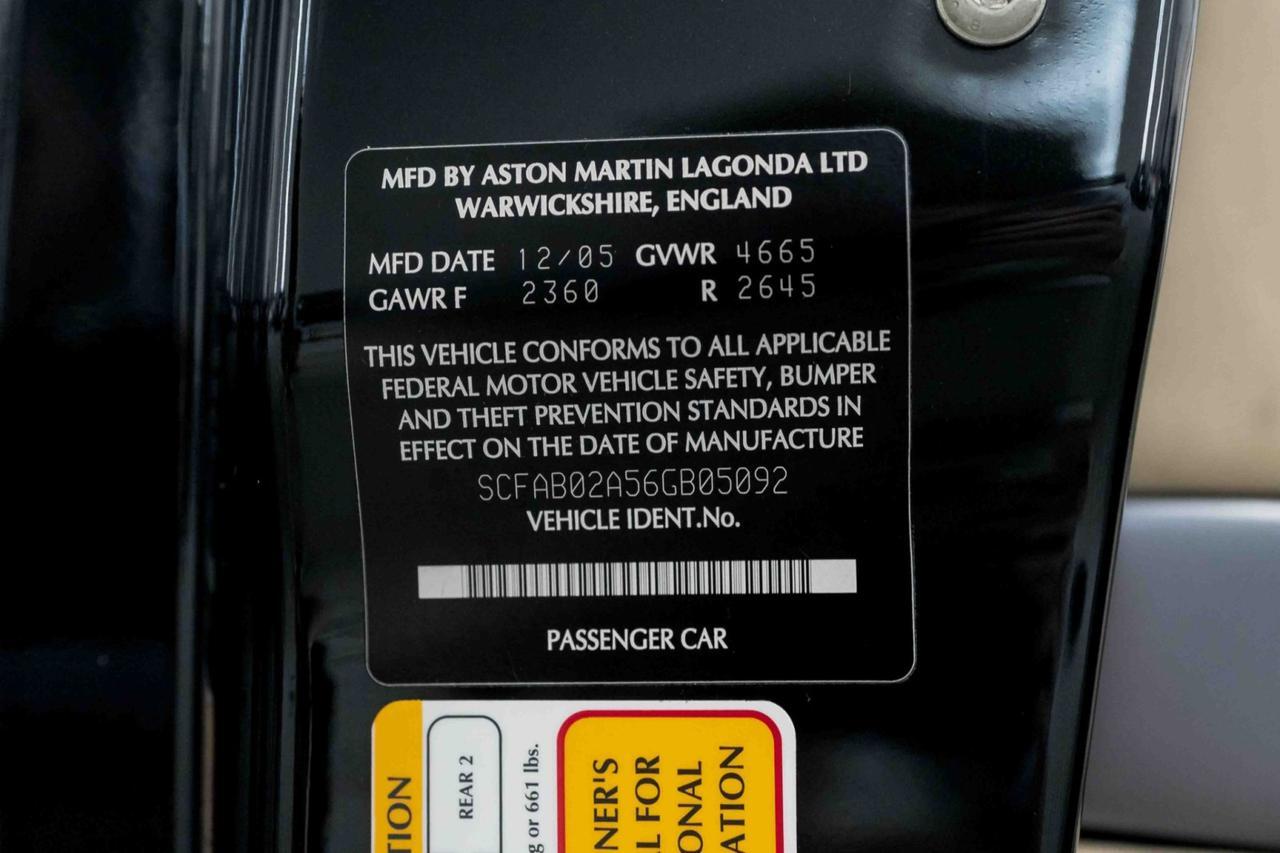 2006 Aston Martin DB9 Marietta GA