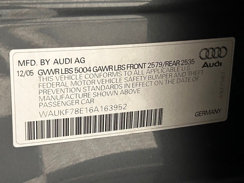 2006 Audi A4 2.0T Avant Portland OR