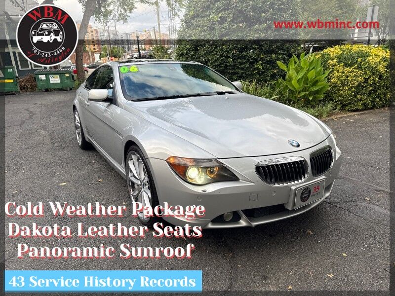 2006 BMW 6 Series 650Ci Coupe RWD