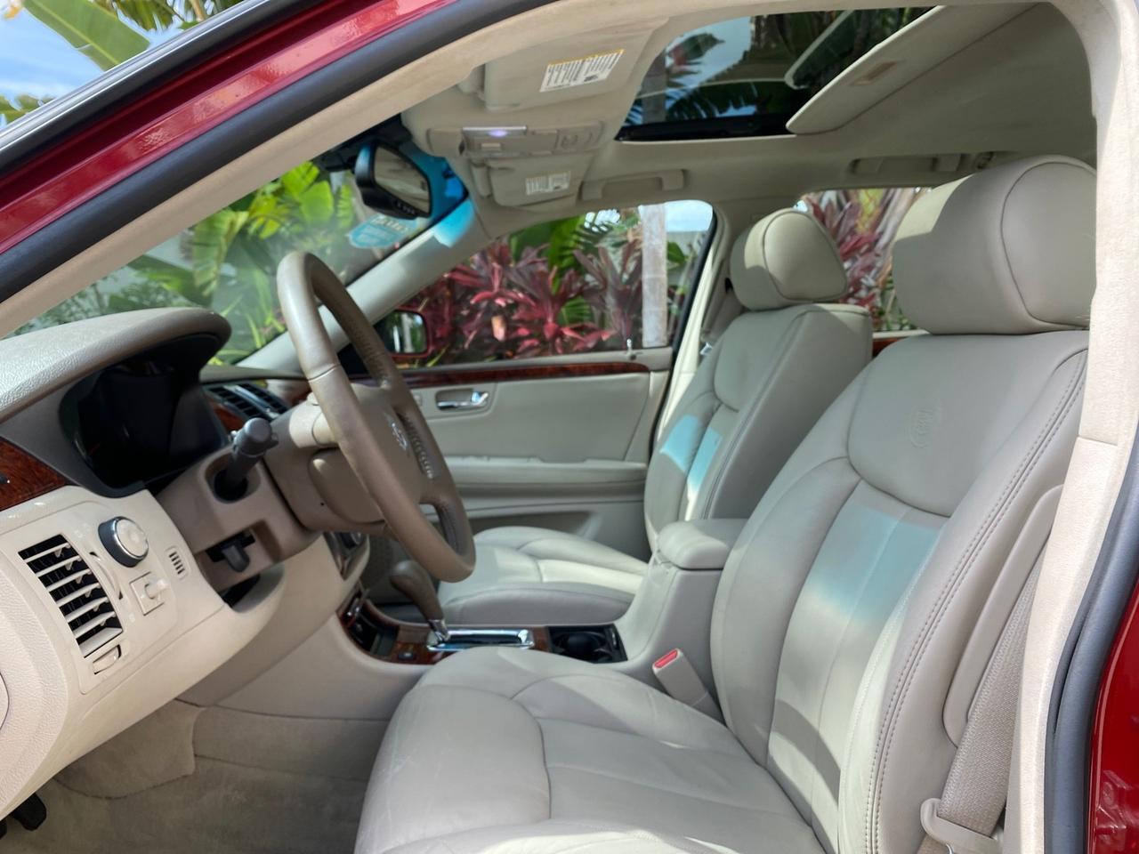2006 Cadillac DTS w/1SC LOW MILES 49863 SUNROOF PEARL RED Pompano Beach FL