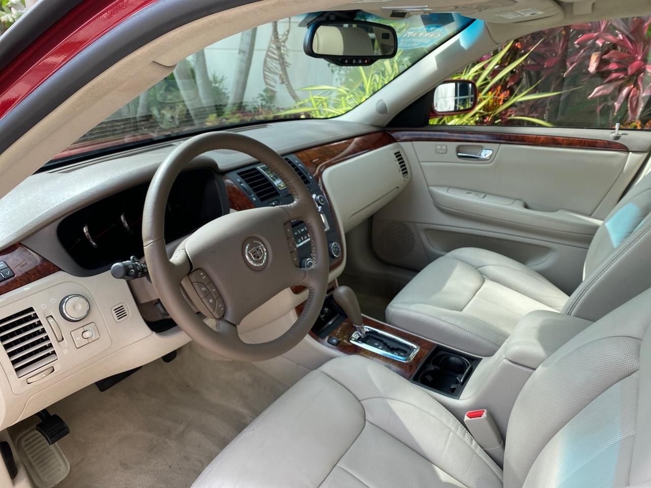 2006 Cadillac DTS w/1SC LOW MILES 49863 SUNROOF PEARL RED Pompano Beach FL