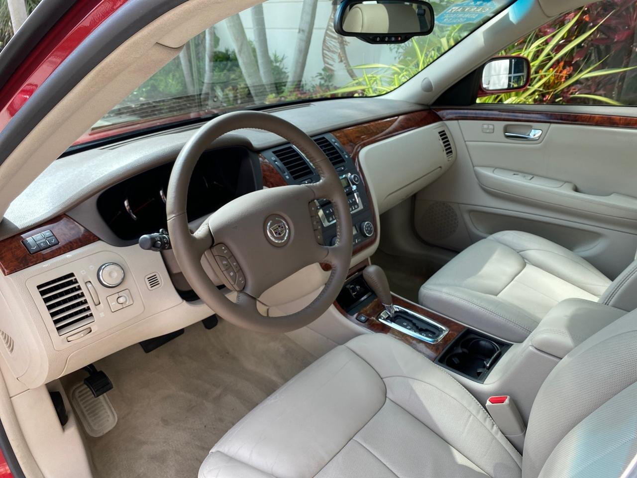 2006 Cadillac DTS w/1SC LOW MILES 49863 SUNROOF PEARL RED Pompano Beach FL