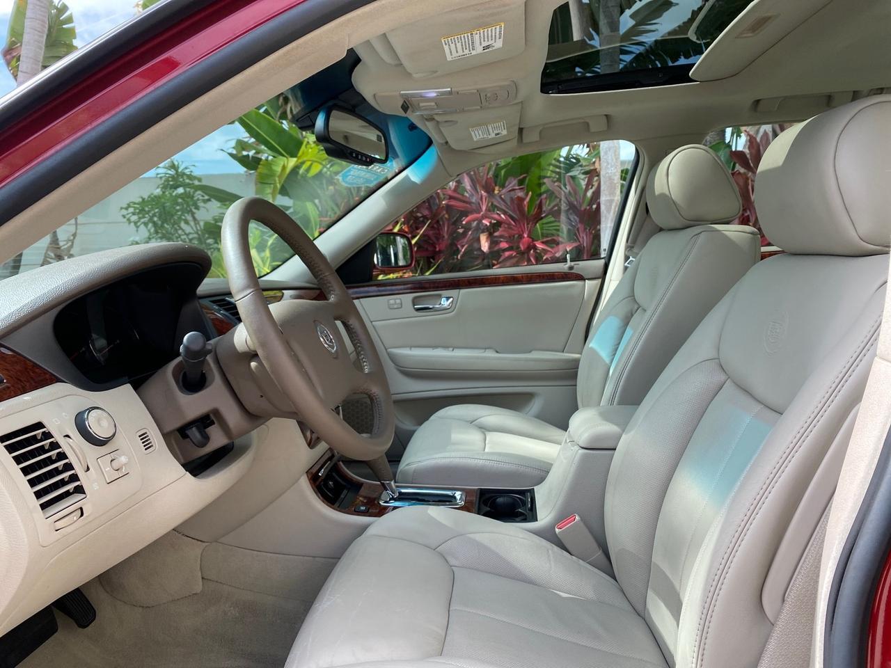 2006 Cadillac DTS w/1SC LOW MILES 49863 SUNROOF PEARL RED Pompano Beach FL