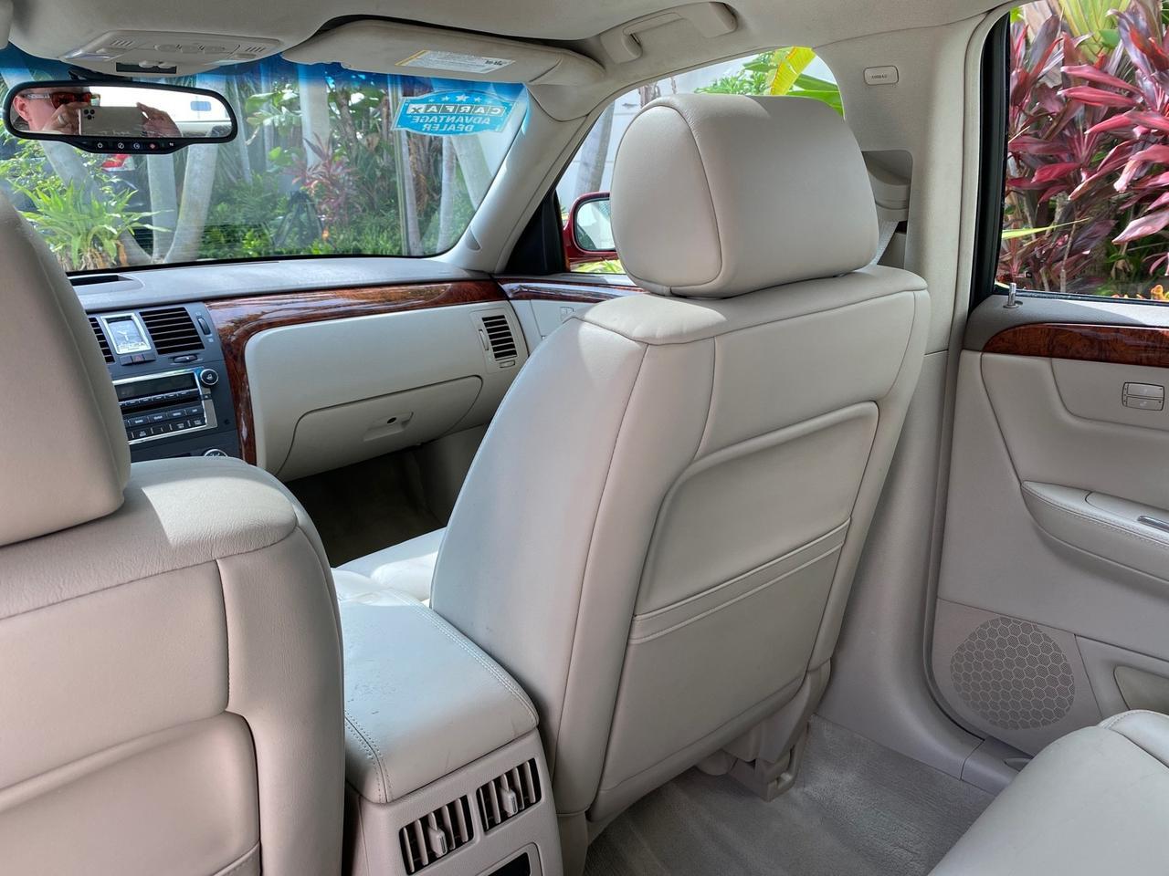 2006 Cadillac DTS w/1SC LOW MILES 49863 SUNROOF PEARL RED Pompano Beach FL