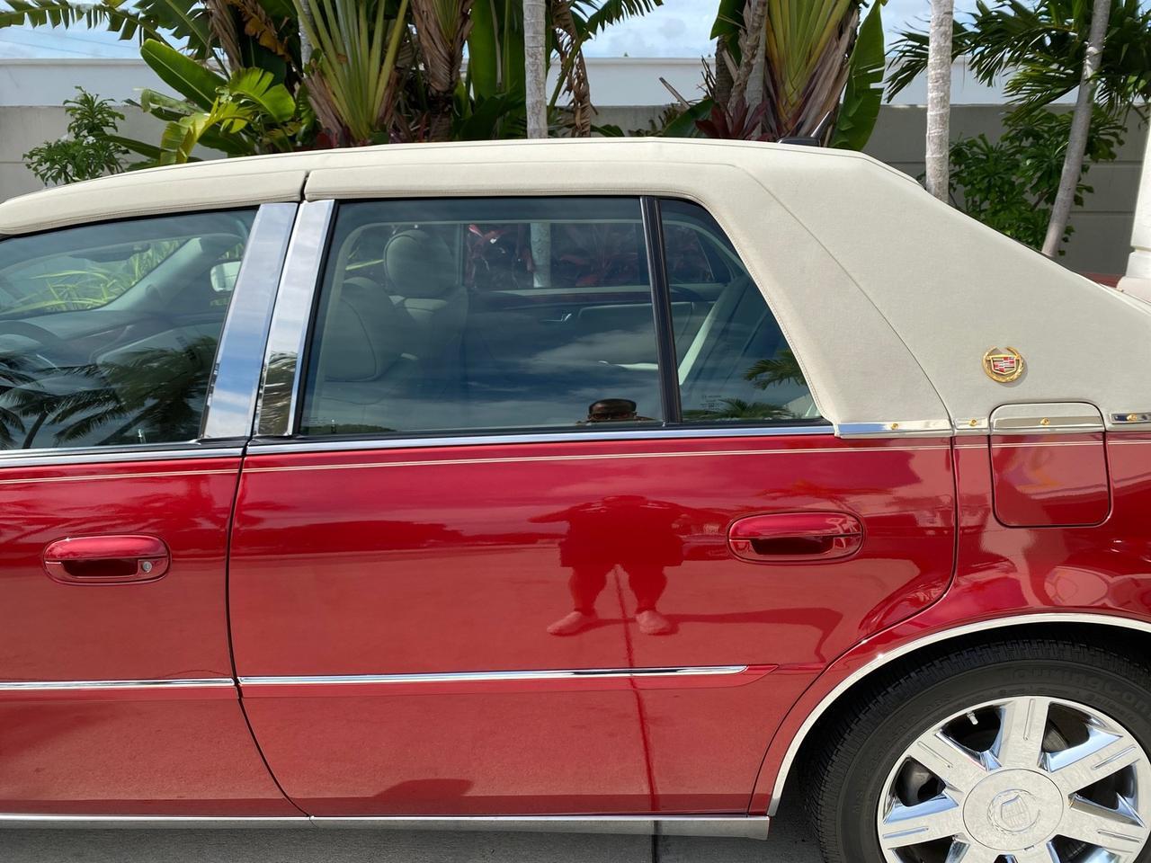 2006 Cadillac DTS w/1SC LOW MILES 49863 SUNROOF PEARL RED Pompano Beach FL