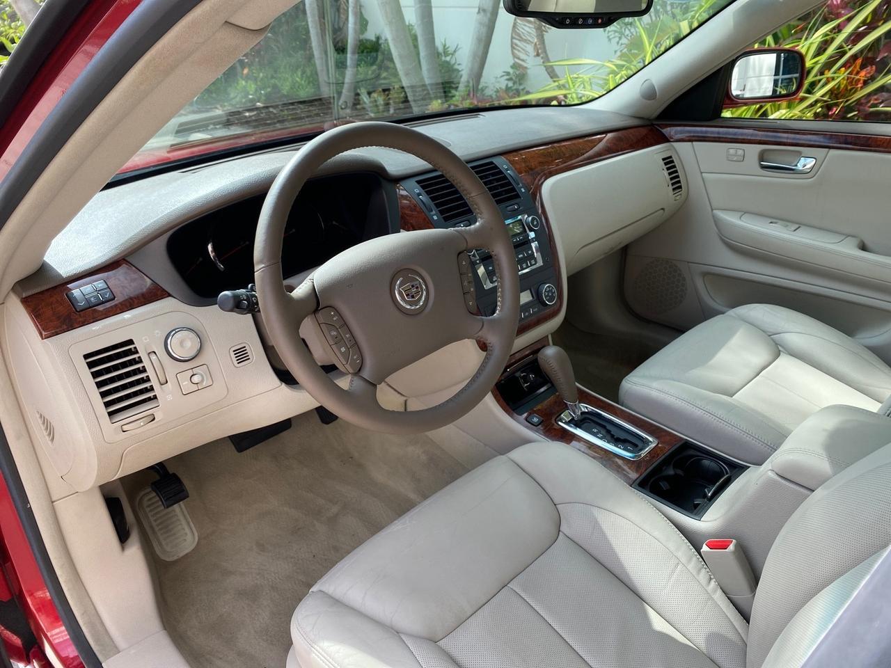 2006 Cadillac DTS w/1SC LOW MILES 49863 SUNROOF PEARL RED Pompano Beach FL