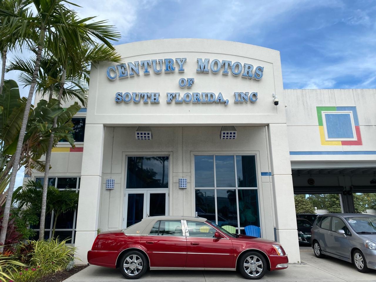 2006 Cadillac DTS w/1SC LOW MILES 49863 SUNROOF PEARL RED