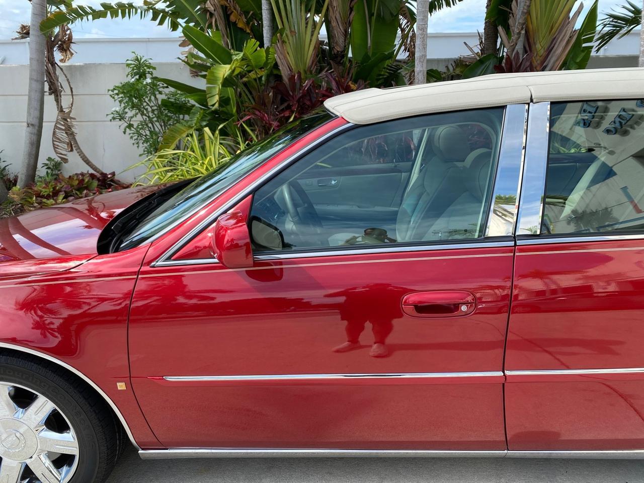 2006 Cadillac DTS w/1SC LOW MILES 49863 SUNROOF PEARL RED Pompano Beach FL