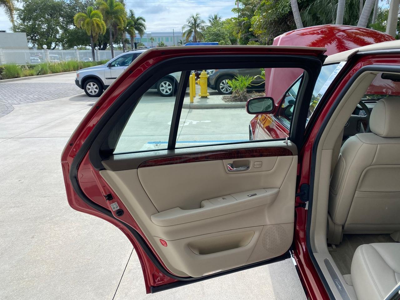 2006 Cadillac DTS w/1SC LOW MILES 49863 SUNROOF PEARL RED Pompano Beach FL