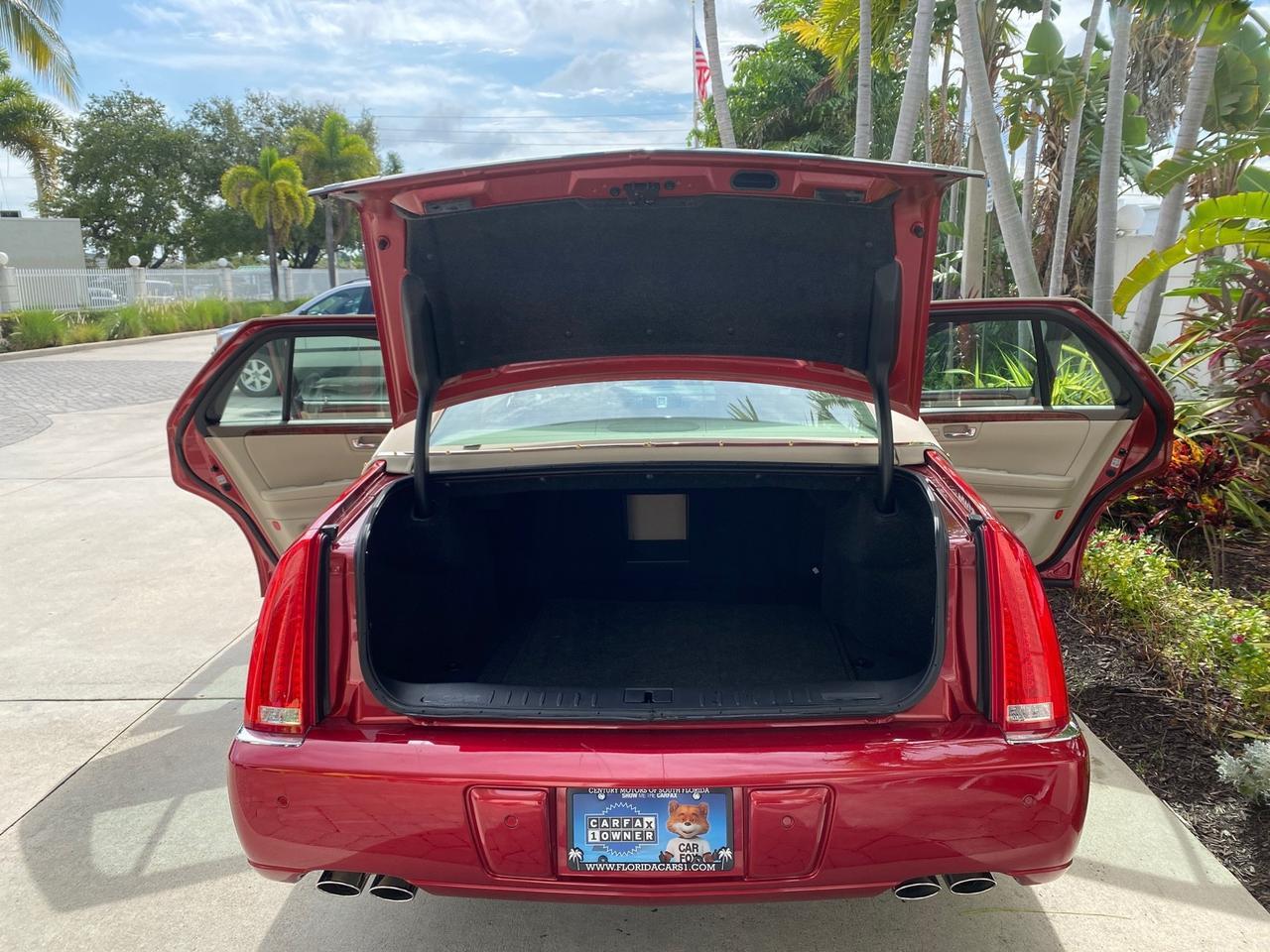 2006 Cadillac DTS w/1SC LOW MILES 49863 SUNROOF PEARL RED Pompano Beach FL