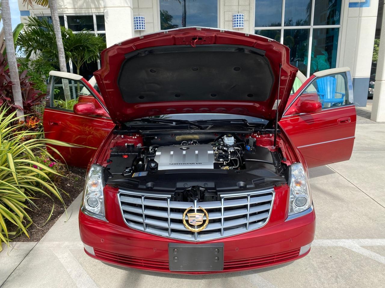 2006 Cadillac DTS w/1SC LOW MILES 49863 SUNROOF PEARL RED Pompano Beach FL