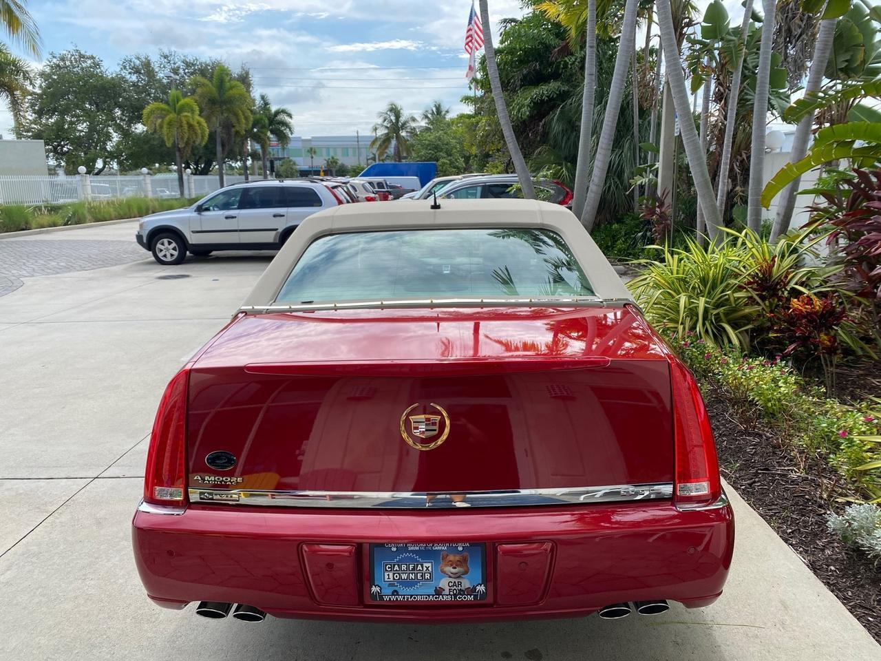 2006 Cadillac DTS w/1SC LOW MILES 49863 SUNROOF PEARL RED Pompano Beach FL