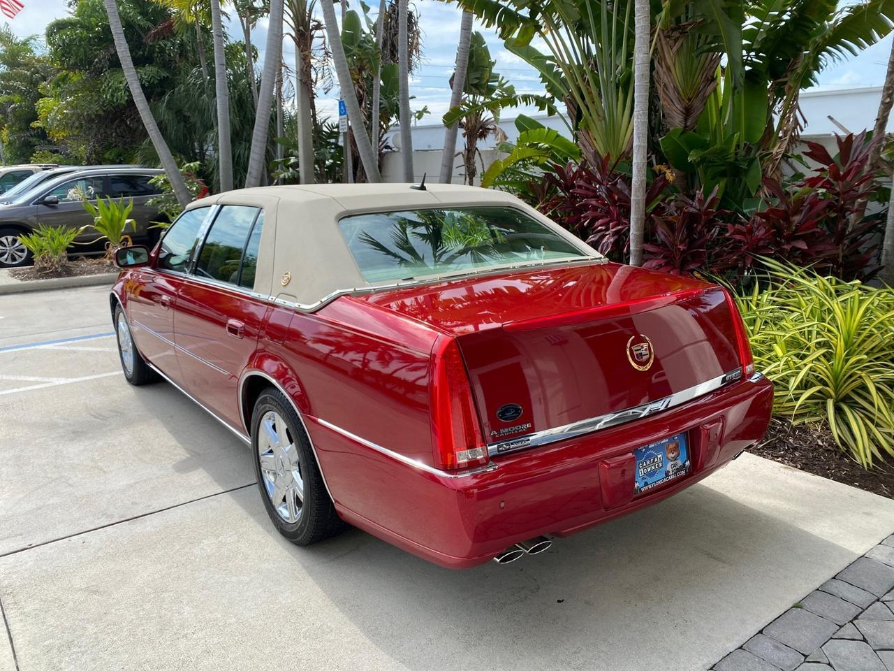 2006 Cadillac DTS w/1SC LOW MILES 49863 SUNROOF PEARL RED Pompano Beach FL