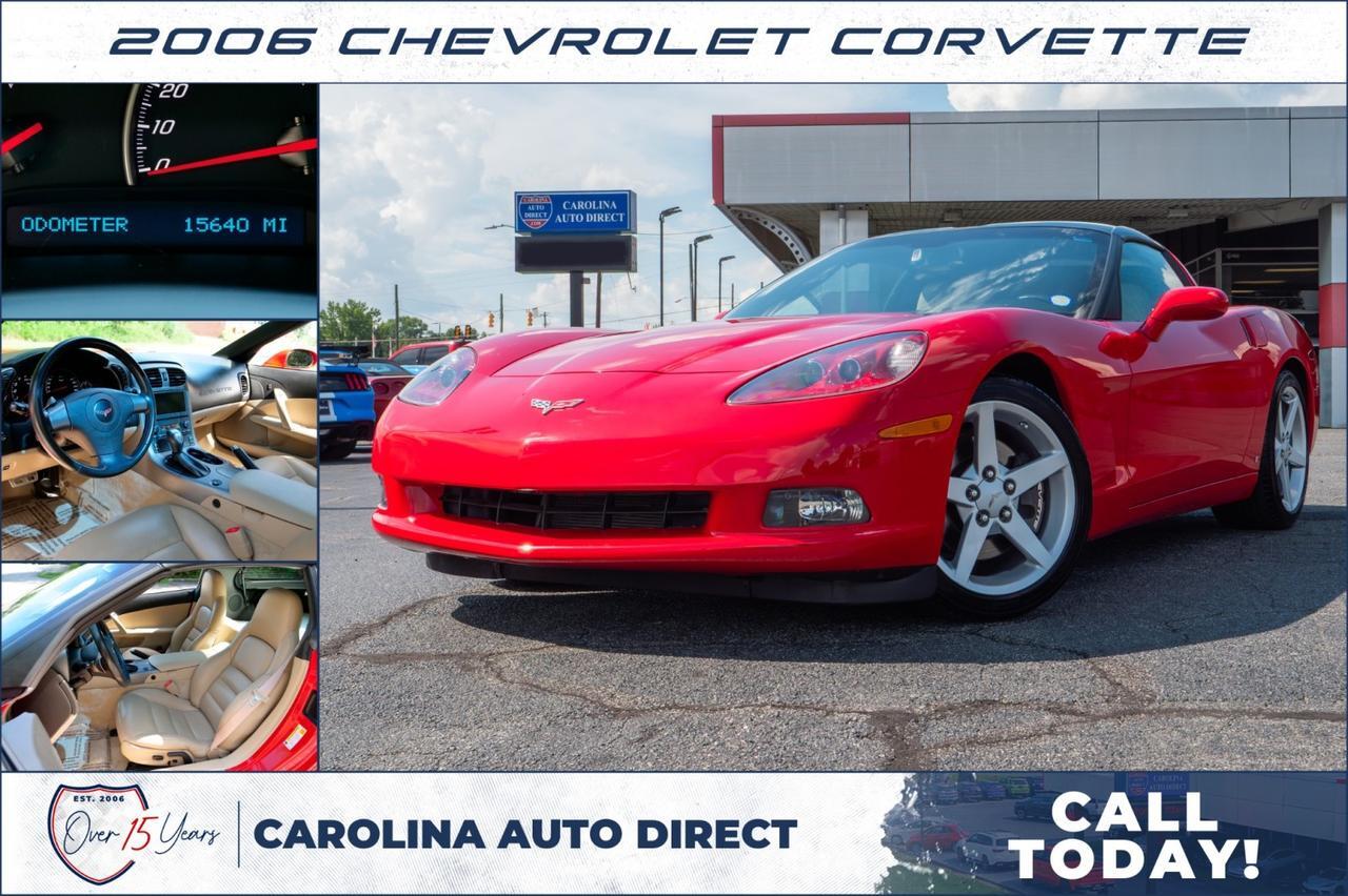 2006 Chevrolet Corvette / Preferred Equipment / Bose Audio / Heated Seats! Lincolnton NC