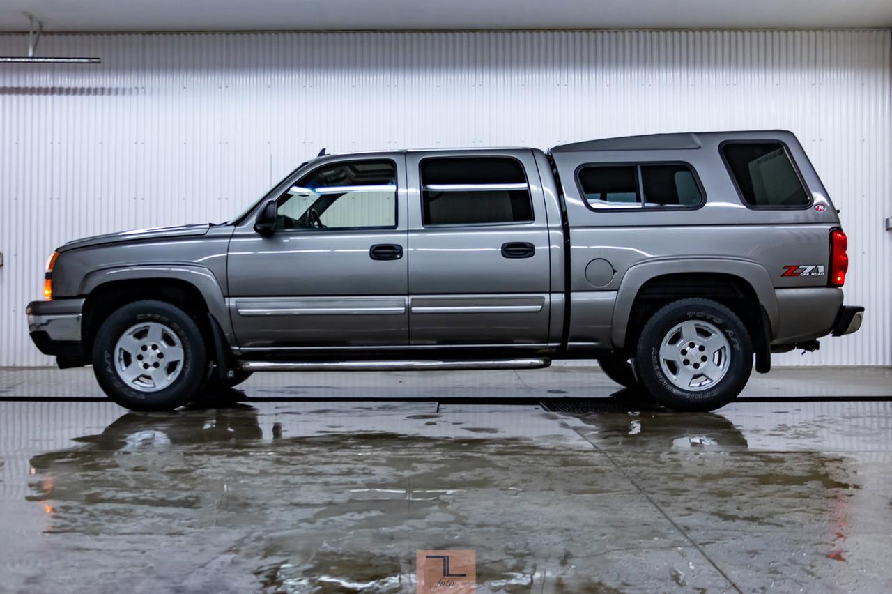 2006 Chevrolet Silverado 1500 4x4 Crew Cab LT Z71 Leather Roof Red Deer AB