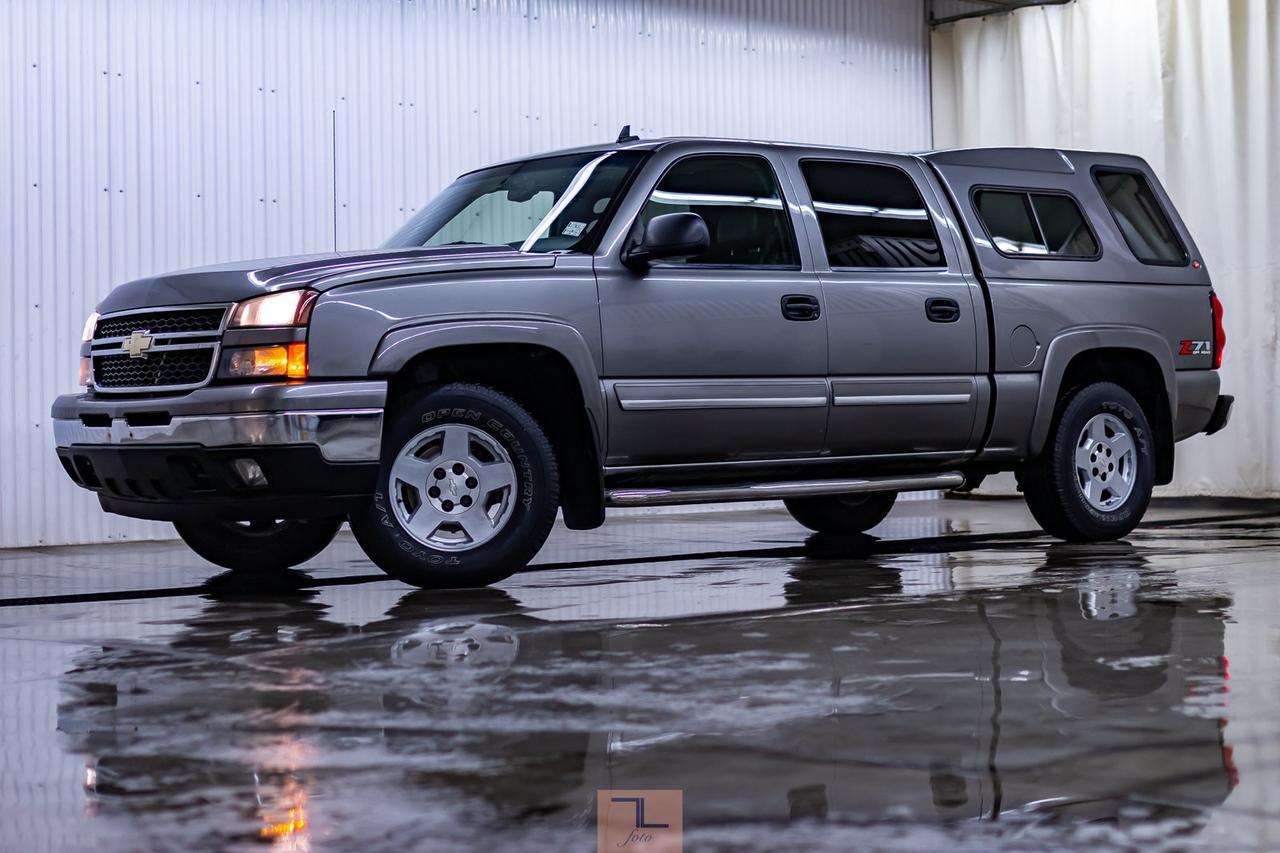 2006 Chevrolet Silverado 1500 4x4 Crew Cab LT Z71 Leather Roof Red Deer AB
