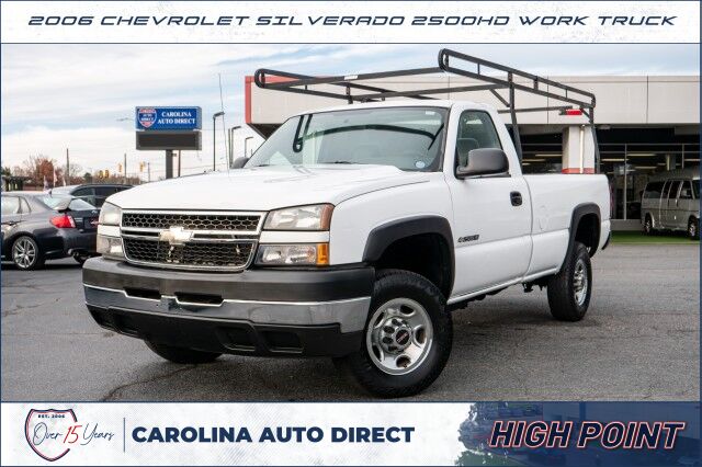 2006 Chevrolet Silverado 2500HD Work Truck / 6.0L V8 / Weather Guard Truck Rack!