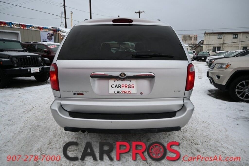 2006 Chrysler Town & Country Extended Passenger Van LX - Automatic - AutoStart - Seats 7 - 3rd Row - Keyless Entry - Power Windows & Locks - Cruise Control - 1 Owner Anchorage AK